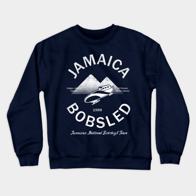 Jamaican Bobsled Team Crewneck Sweatshirt by PaletteDesigns